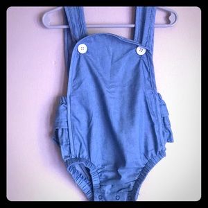 Denim romper 18 mths